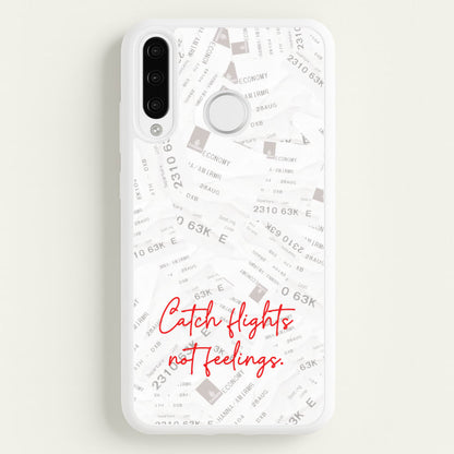 Catch Flights Not Feelings Collage  - Hot Girl Summer Phone Case for Huawei P30 Pro