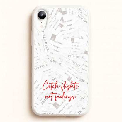 Catch Flights Not Feelings Collage  - Hot Girl Summer Phone Case for iPhone XR