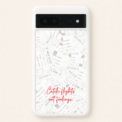 Catch Flights Not Feelings Collage  - Hot Girl Summer Phone Case for Google Pixel 7