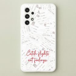 Catch Flights Not Feelings Collage  - Hot Girl Summer Phone Case for Galaxy A13