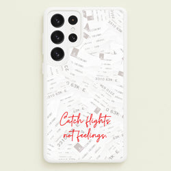 Catch Flights Not Feelings Collage  - Hot Girl Summer Phone Case for Galaxy S23 Ultra