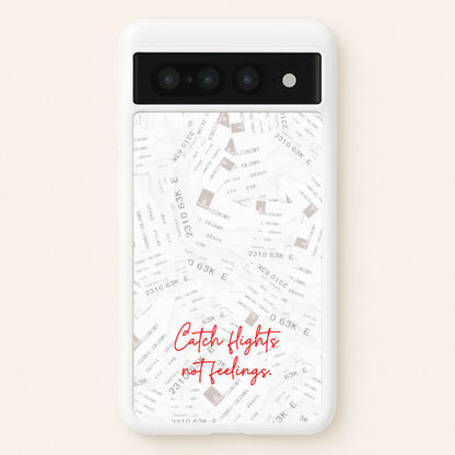 Catch Flights Not Feelings Collage  - Hot Girl Summer Phone Case for Google Pixel 7 Pro