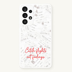 Catch Flights Not Feelings Collage  - Hot Girl Summer Phone Case for Galaxy A53