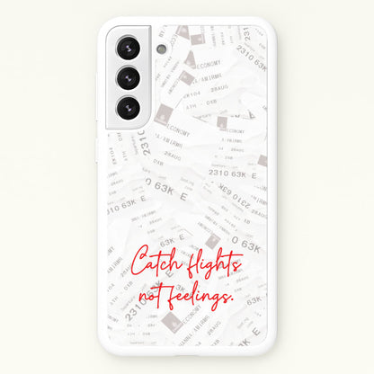 Catch Flights Not Feelings Collage  - Hot Girl Summer Phone Case for Galaxy S21FE