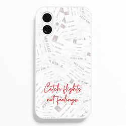 Catch Flights Not Feelings Collage  - Hot Girl Summer Phone Case for iPhone 16 Plus