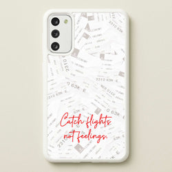 Catch Flights Not Feelings Collage  - Hot Girl Summer Phone Case for Galaxy A41
