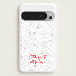 Catch Flights Not Feelings Collage  - Hot Girl Summer Phone Case for Google Pixel 9 Pro XL