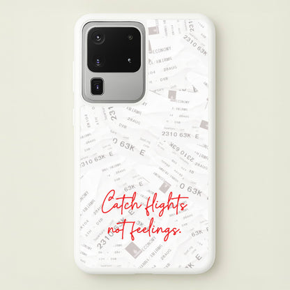 Catch Flights Not Feelings Collage  - Hot Girl Summer Phone Case for Galaxy S20 Ultra