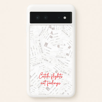 Catch Flights Not Feelings Collage  - Hot Girl Summer Phone Case for Google Pixel 6