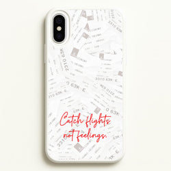 Catch Flights Not Feelings Collage  - Hot Girl Summer Phone Case for iPhone XS Max