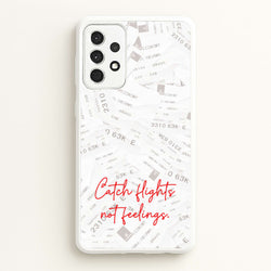 Catch Flights Not Feelings Collage  - Hot Girl Summer Phone Case for Galaxy A52 / A52s