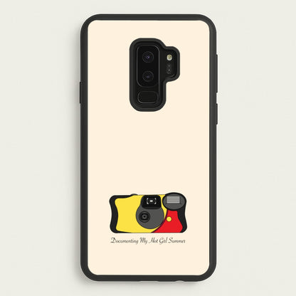 Documenting My Hot Girl Summer Camera  - Hot Girl Summer Phone Case for Galaxy S9 Plus