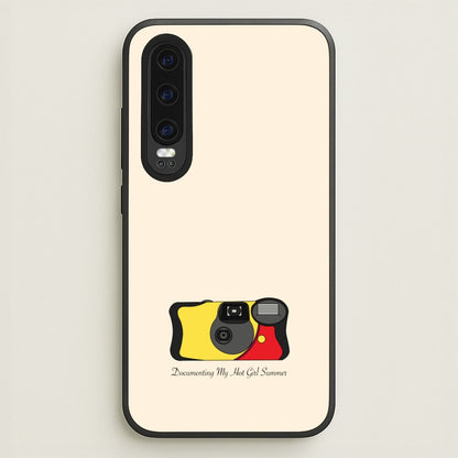 Documenting My Hot Girl Summer Camera  - Hot Girl Summer Phone Case for Huawei P30