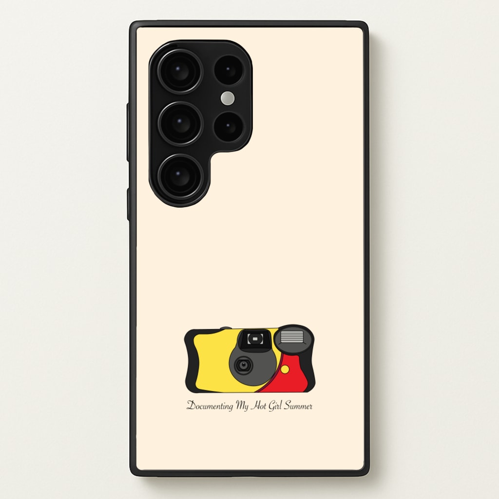 Documenting My Hot Girl Summer Camera  - Hot Girl Summer Phone Case for Galaxy S24 Ultra