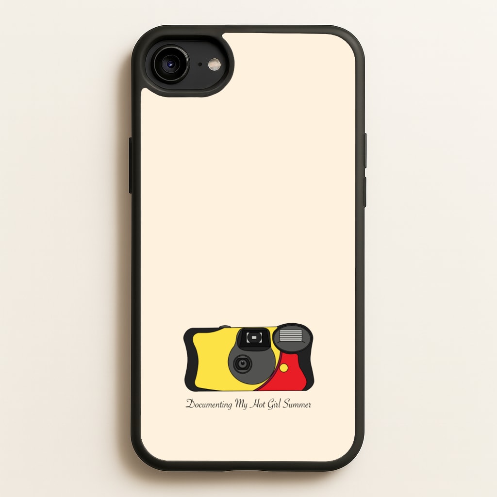 Documenting My Hot Girl Summer Camera  - Hot Girl Summer Phone Case for iPhone 6 / 7 / 8 / SE