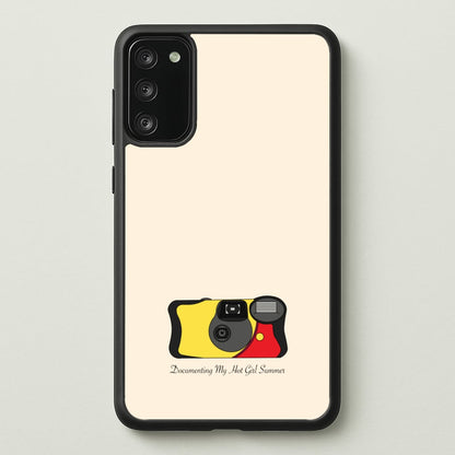 Documenting My Hot Girl Summer Camera  - Hot Girl Summer Phone Case for Galaxy S20