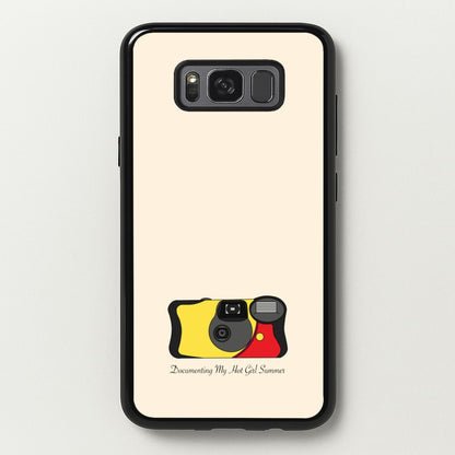 Documenting My Hot Girl Summer Camera  - Hot Girl Summer Phone Case for Galaxy S8 Plus