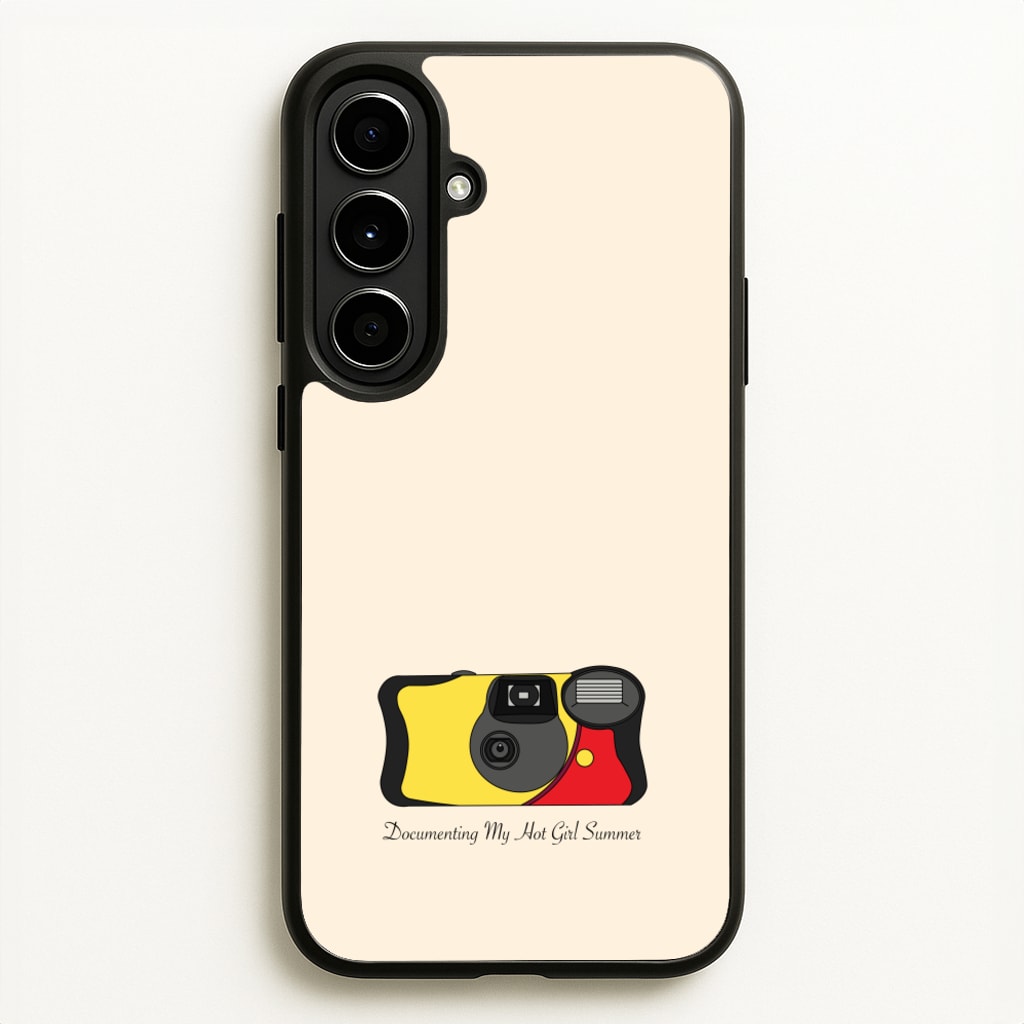 Documenting My Hot Girl Summer Camera  - Hot Girl Summer Phone Case for Galaxy A56