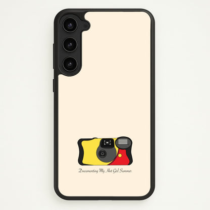 Documenting My Hot Girl Summer Camera  - Hot Girl Summer Phone Case for Galaxy S23