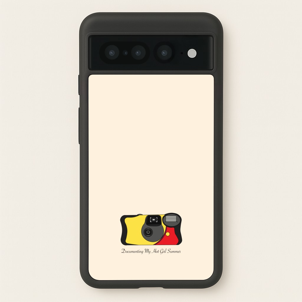 Documenting My Hot Girl Summer Camera  - Hot Girl Summer Phone Case for Google Pixel 7 Pro