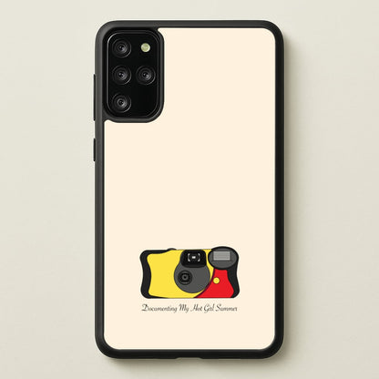 Documenting My Hot Girl Summer Camera  - Hot Girl Summer Phone Case for Galaxy S20 Plus