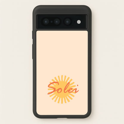 Abstract Sun Solei  - Hot Girl Summer Phone Case for Google Pixel 7 Pro
