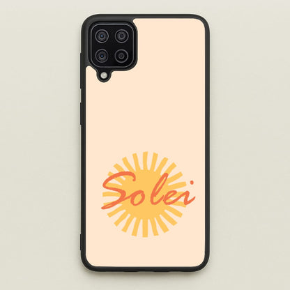 Abstract Sun Solei  - Hot Girl Summer Phone Case for Galaxy A12