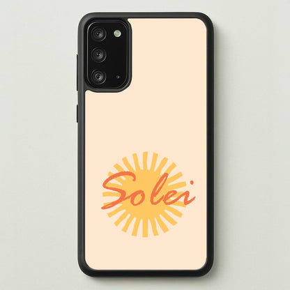 Abstract Sun Solei  - Hot Girl Summer Phone Case for Galaxy Note 20