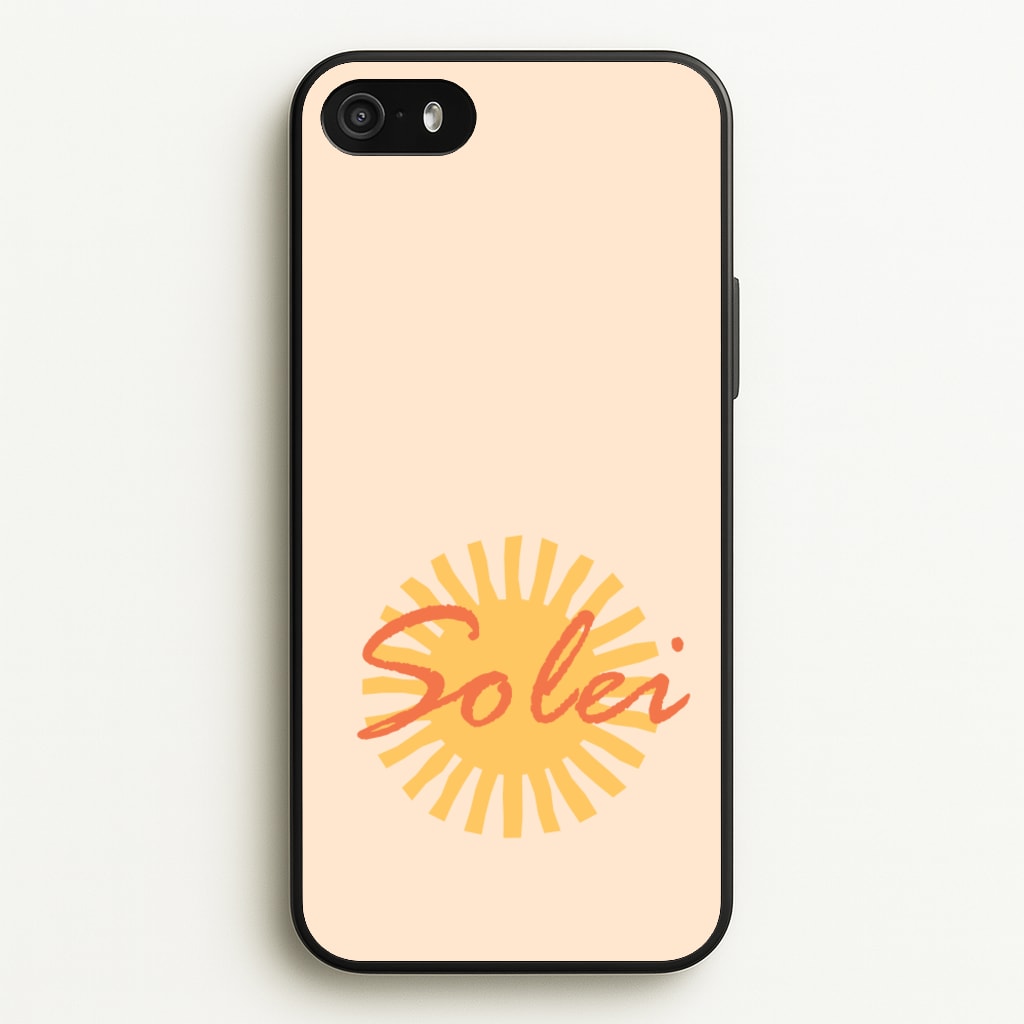 Abstract Sun Solei  - Hot Girl Summer Phone Case for iPhone 5 / 5s / SE 2016