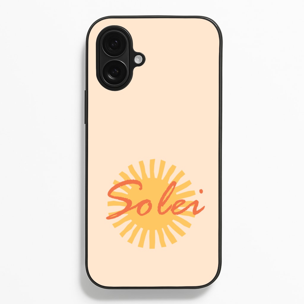 Abstract Sun Solei  - Hot Girl Summer Phone Case for iPhone 16 Plus