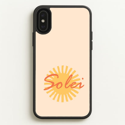 Abstract Sun Solei  - Hot Girl Summer Phone Case for iPhone XS Max