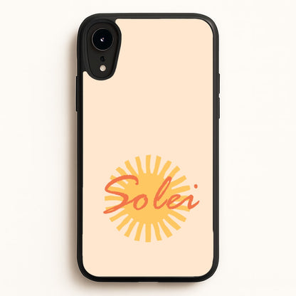 Abstract Sun Solei  - Hot Girl Summer Phone Case for iPhone XR