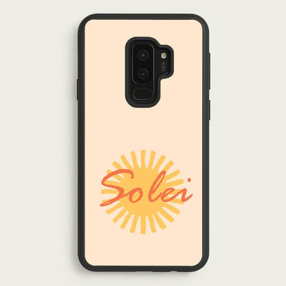 Abstract Sun Solei  - Hot Girl Summer Phone Case for Galaxy S9 Plus
