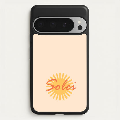 Abstract Sun Solei  - Hot Girl Summer Phone Case for Google Pixel 9 Pro XL