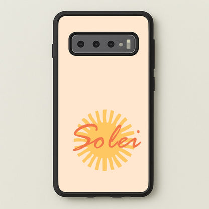Abstract Sun Solei  - Hot Girl Summer Phone Case for Galaxy S10