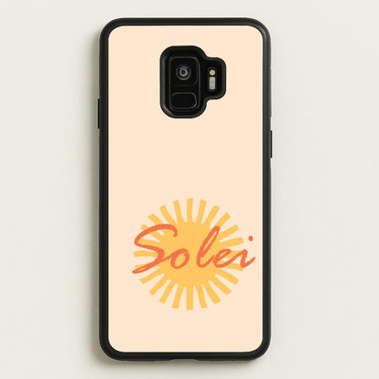 Abstract Sun Solei  - Hot Girl Summer Phone Case for Galaxy S9