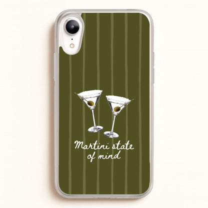 Martini State Of Mind  - Hot Girl Summer Phone Case for iPhone XR