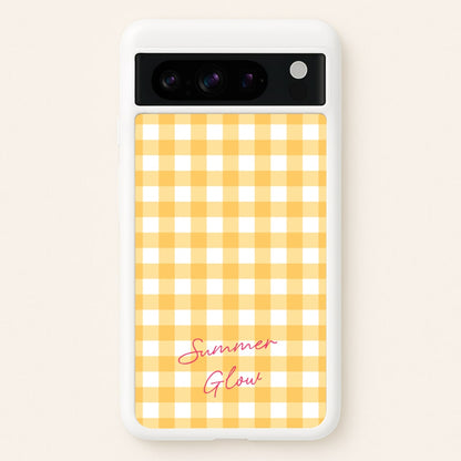 Tartan Summer Glow  - Hot Girl Summer Phone Case for Google Pixel 8 Pro