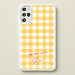Tartan Summer Glow  - Hot Girl Summer Phone Case for Galaxy S20 Plus