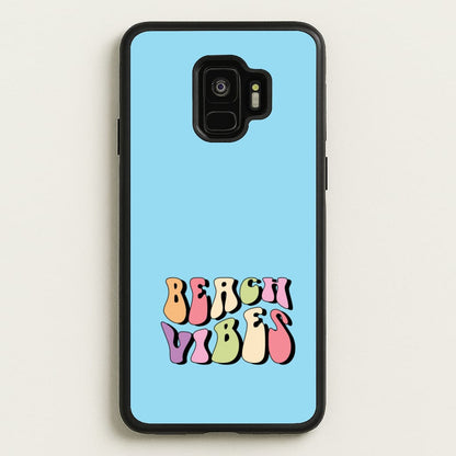 Pastel Beach Vibes  - Hot Girl Summer Phone Case for Galaxy S9
