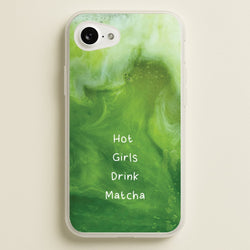 Hot Girls Drink Matcha  - Hot Girl Summer Phone Case for iPhone 16e