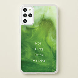 Hot Girls Drink Matcha  - Hot Girl Summer Phone Case for Galaxy S20 Plus