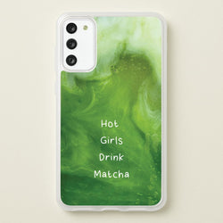 Hot Girls Drink Matcha  - Hot Girl Summer Phone Case for Galaxy S20FE