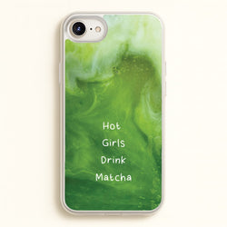 Hot Girls Drink Matcha  - Hot Girl Summer Phone Case for iPhone 6 / 7 / 8 / SE