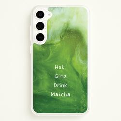 Hot Girls Drink Matcha  - Hot Girl Summer Phone Case for Galaxy S23