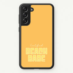 Certified Beach Babe  - Hot Girl Summer Phone Case for Galaxy S21