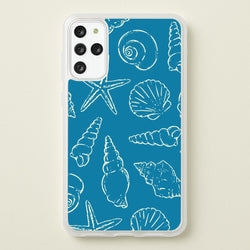 Sketched Shells Pattern  - Hot Girl Summer Phone Case for Galaxy S20 Plus