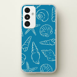 Sketched Shells Pattern  - Hot Girl Summer Phone Case for Galaxy A15