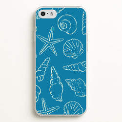 Sketched Shells Pattern  - Hot Girl Summer Phone Case for iPhone 5 / 5s / SE 2016