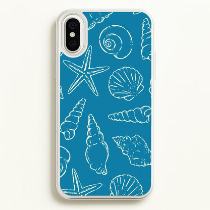Sketched Shells Pattern  - Hot Girl Summer Phone Case for iPhone XS Max